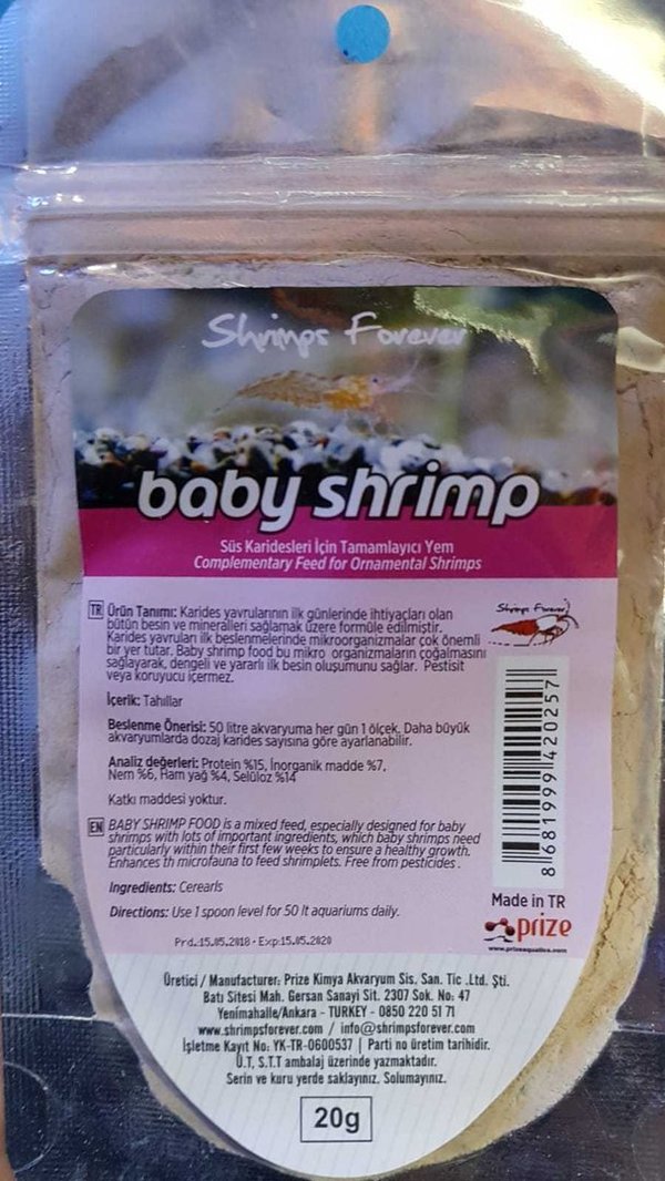 Shrimps Forever Baby Shrimp