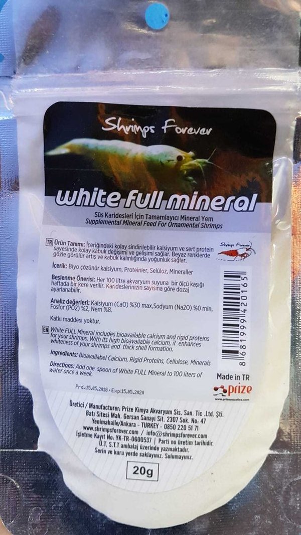 Shrimps Forever White Full Mineral