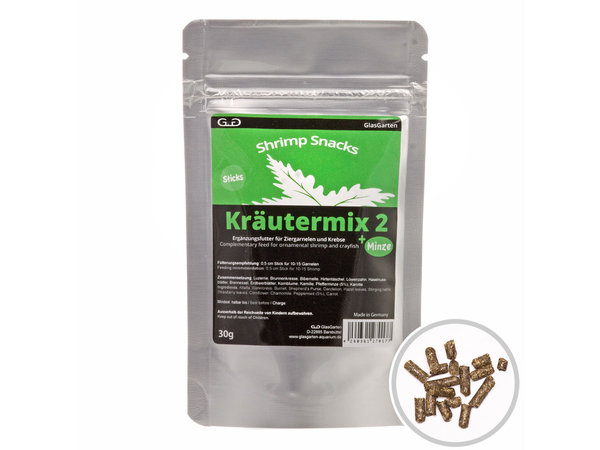 GlasGarten Kräutermix 2 + menta, 30 g