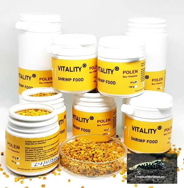 Vitality® Shrimp Food Polen Bee Vitamins